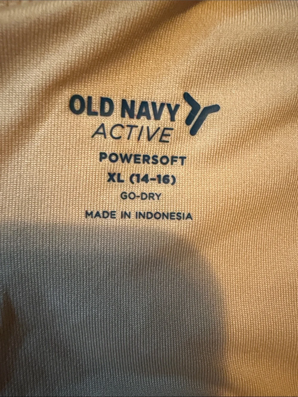 Old Navy Marble-Print Kids Sports Bra